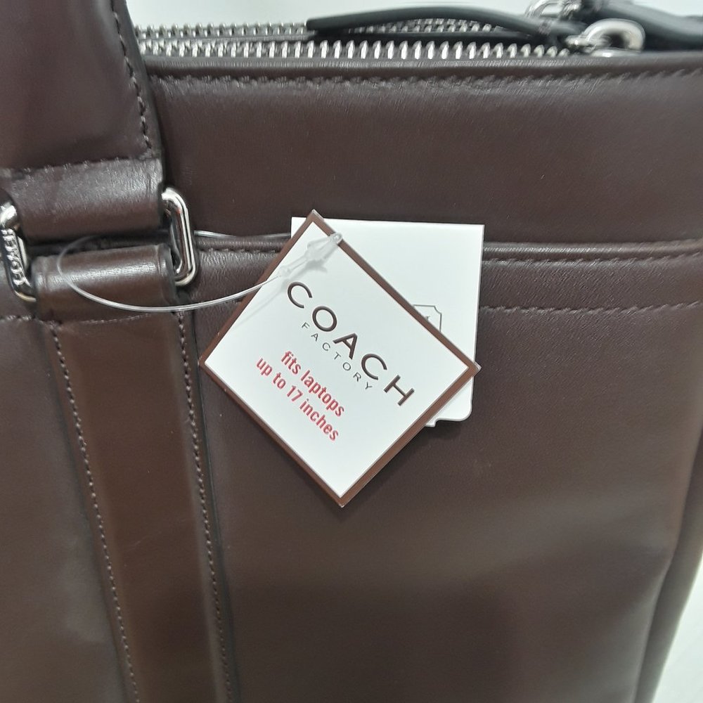 Coach Lexington Leather Executive Tote - Picture 9 of 9